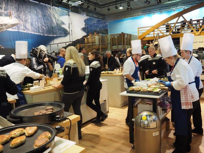 norsk stand Grune Woche