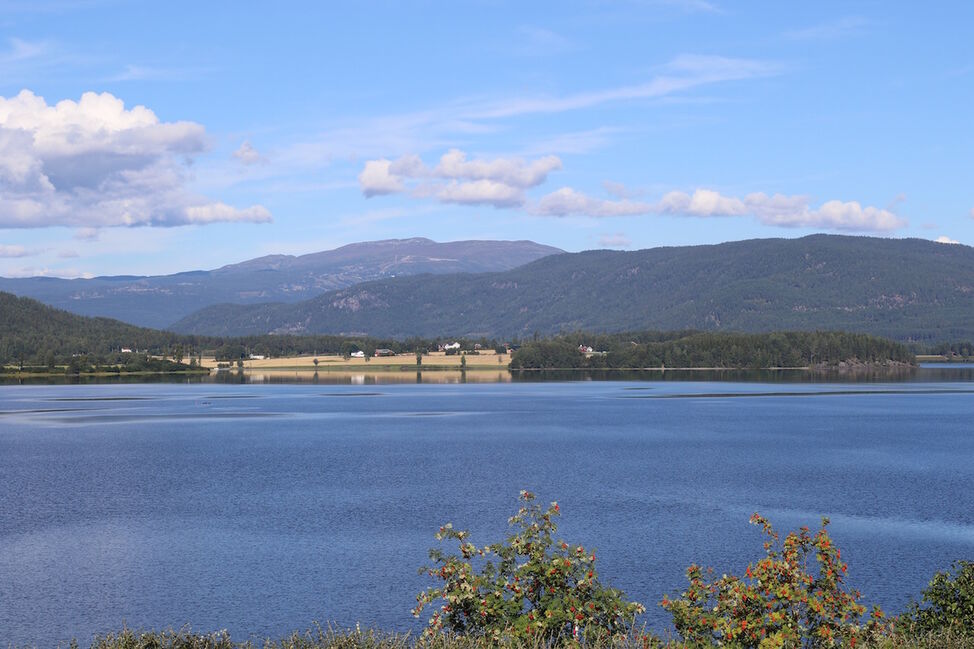 høst landskap krødsherad