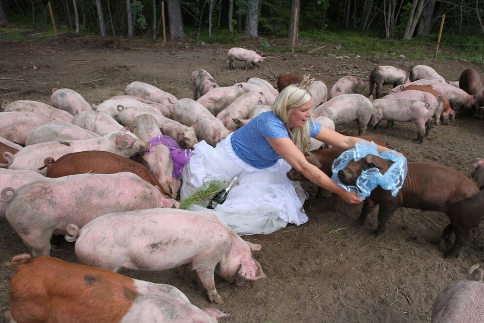 HappyPig skjørt