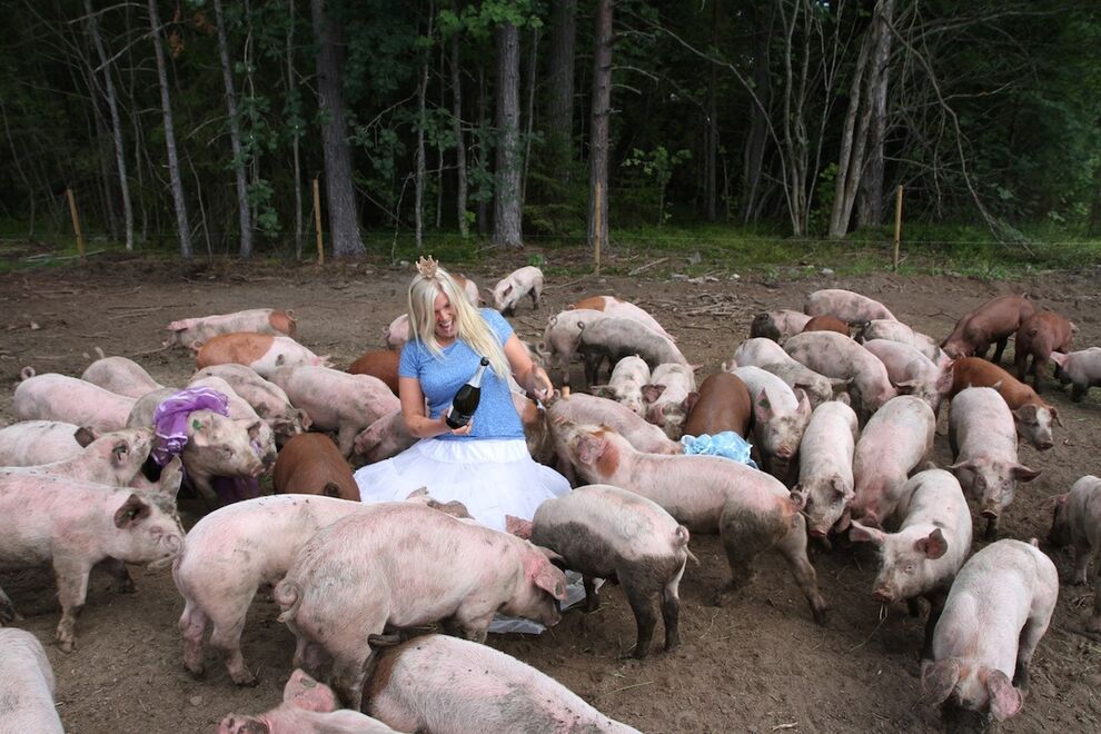 HappyPig skjørt