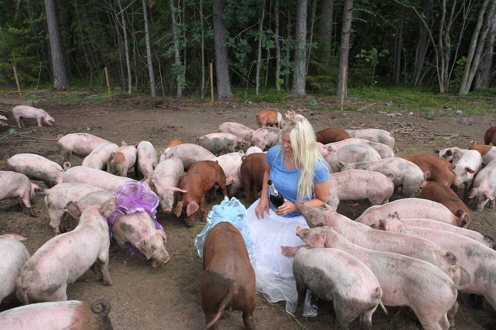 HappyPig skjørt freerange