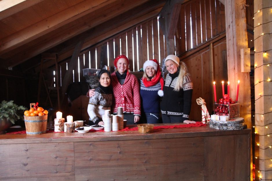 Juletrefest i barnehagen - Gardsfruene