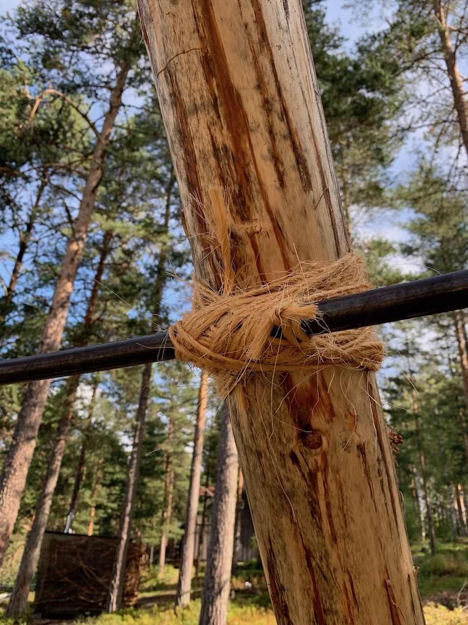 bygge lavvo yogashala natur retreat NORD