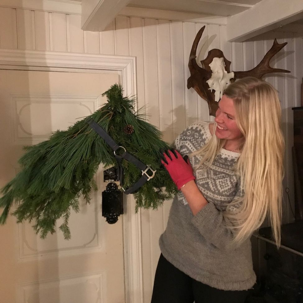 Hestekrans jul diy 
