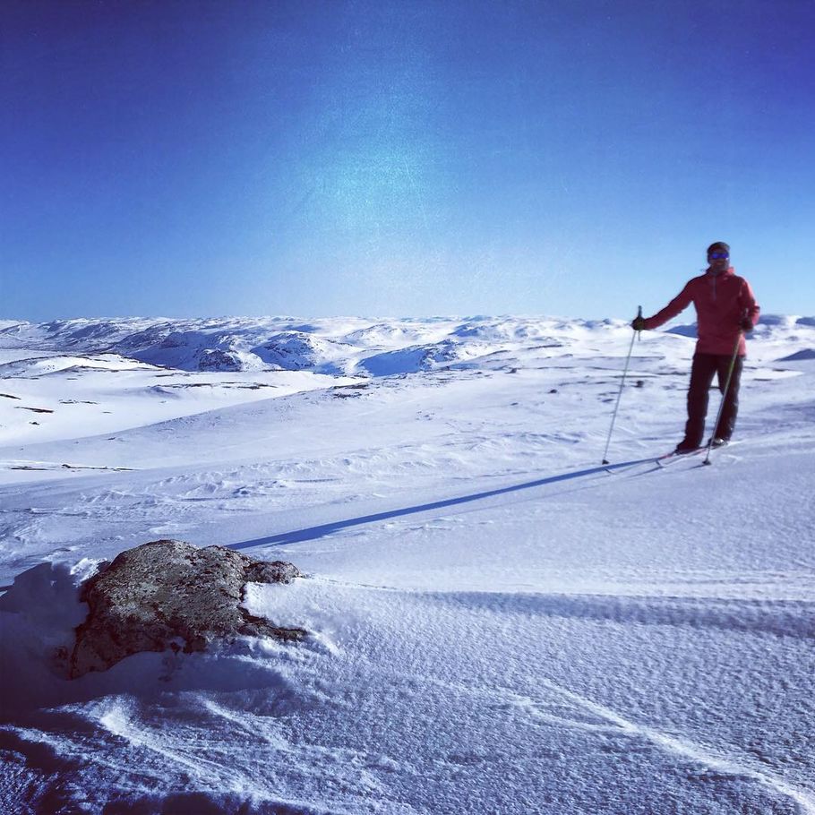 skitur i fjellet