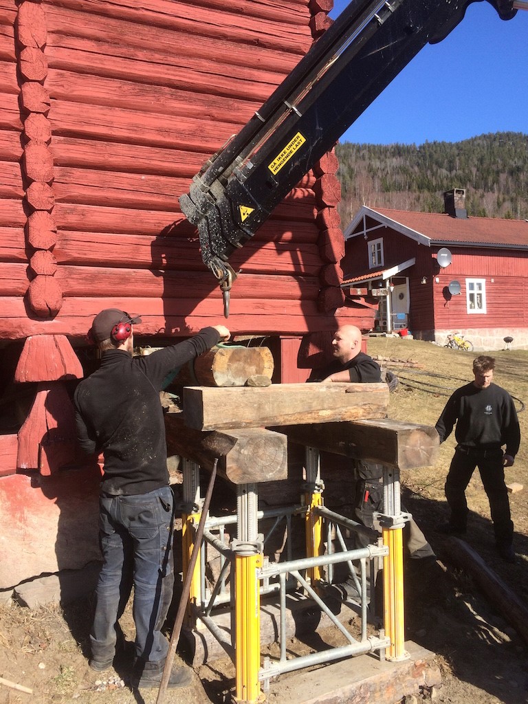 resuaurering av stabbur