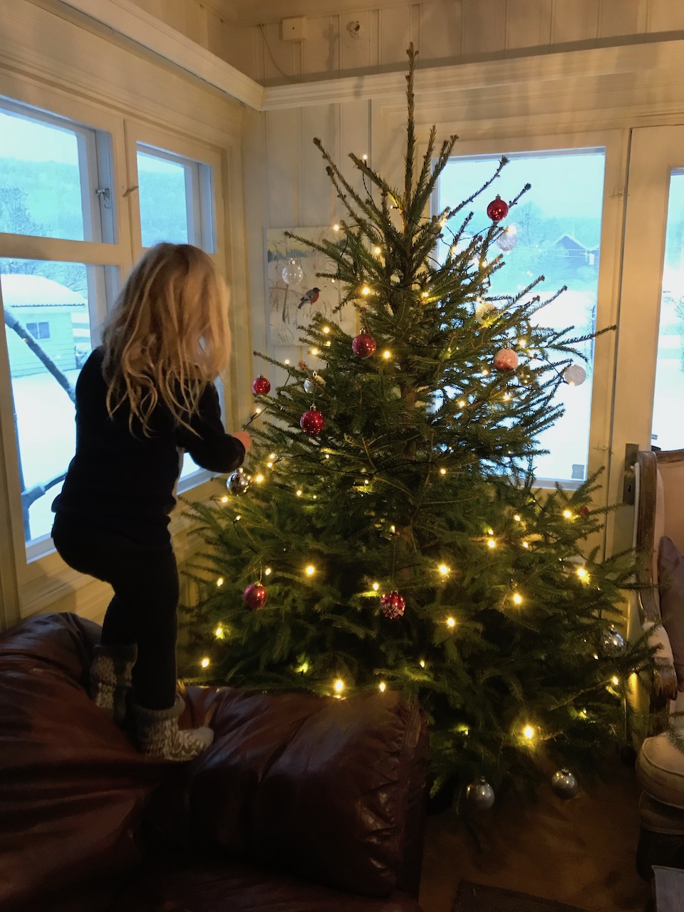 pynting av juletre