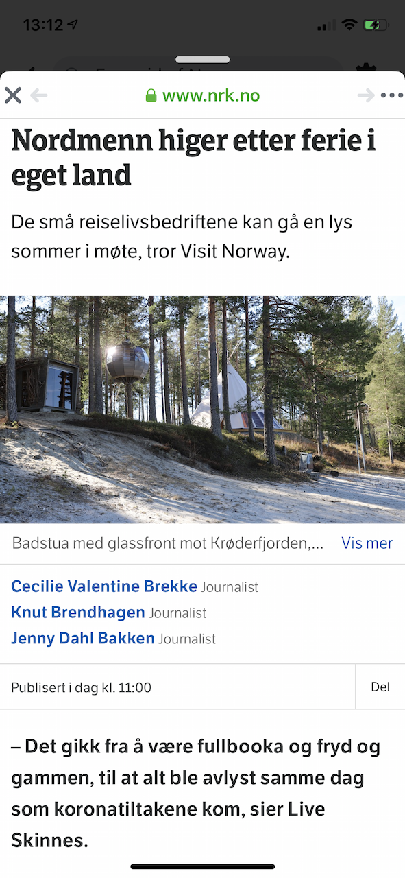 NRK sak om oss